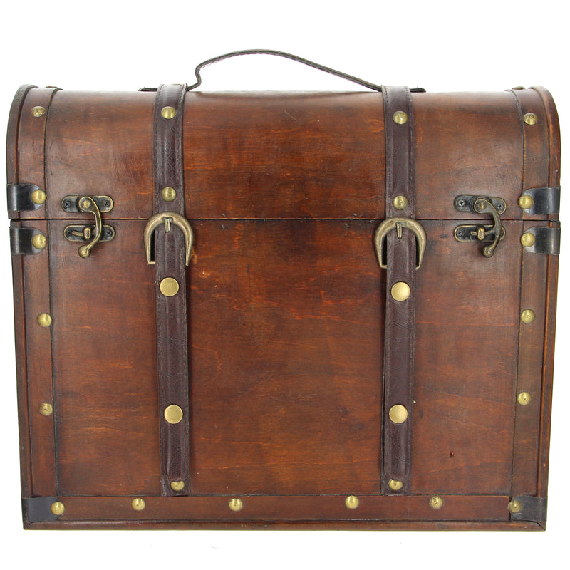 Valise luxe bois 4 compartiments