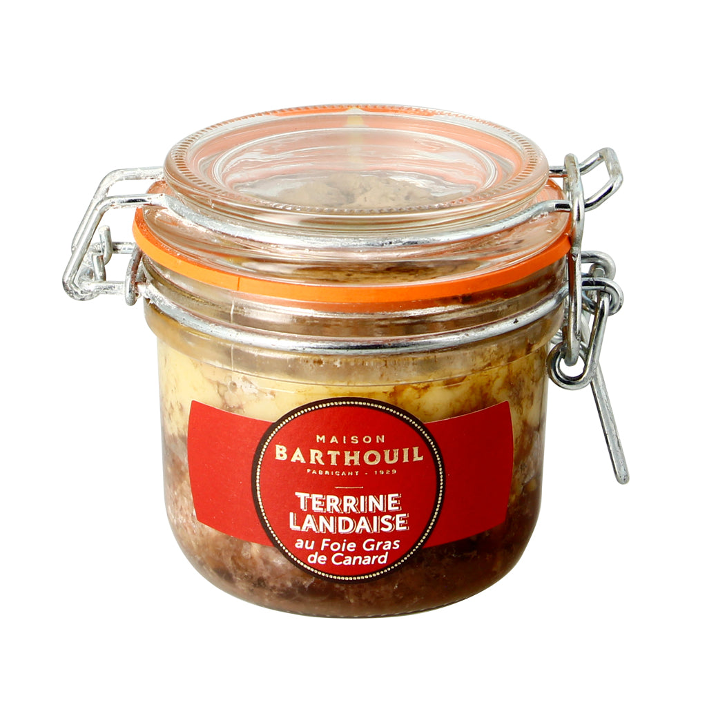 Terrine landaise 25% foie gras de canard - 190g