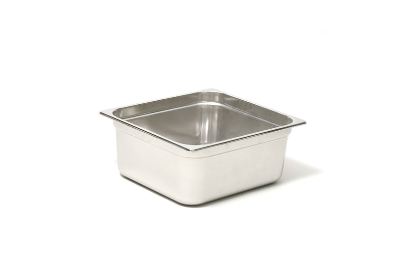 Bac GN2/3 - Plein - Hauteur 100 mm - Inox 18/10 (1 X 1 unité )