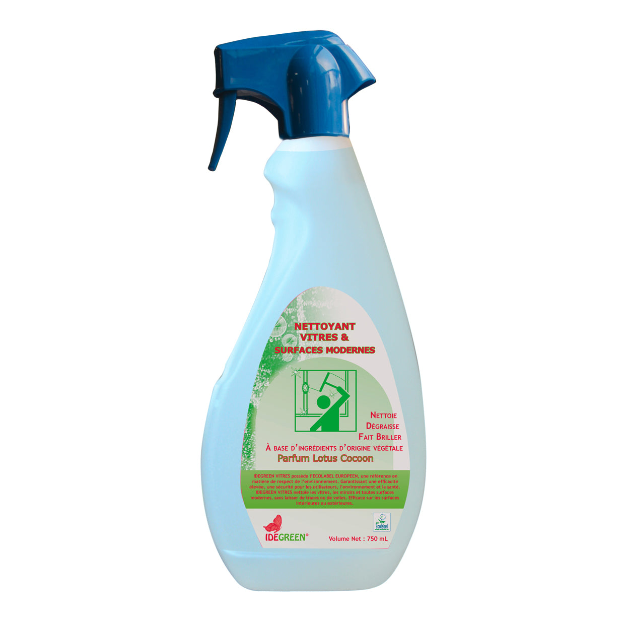 Nettoyant vitres surfaces green star flacon - 006136 - 750 ml