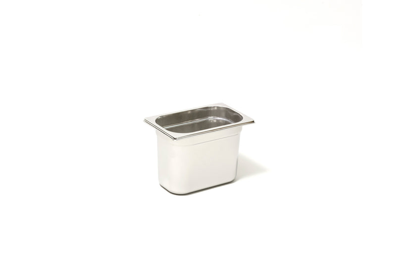 Bac GN1/9 - Plein - Hauteur 65 mm - Inox 18/10 (1 X 1 unité )