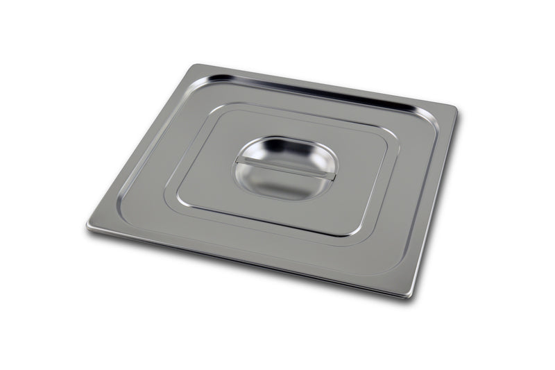 Couvercle normal GN2/3 + poignée - Inox 18/10 (1 X 1 unité )