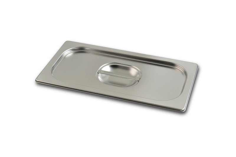 Couvercle normal GN1/3 + poignée - Inox 18/10 (1 X 1 unité )