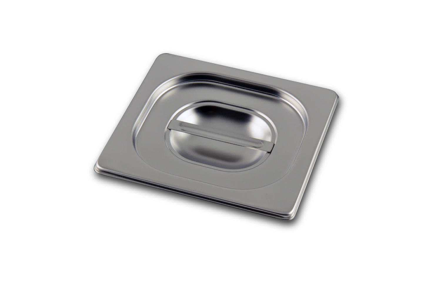 Couvercle normal GN1/6 + poignée - Inox 18/10 ( A65938 ) (1 X 1 unité )