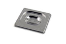 Couvercle normal GN1/6 + poignée - Inox 18/10 (1 X 1 unité )