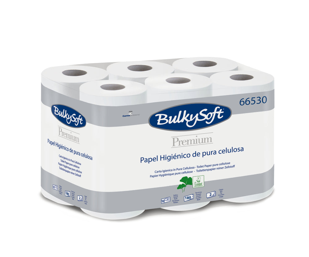 Papier toilette 180 formats - 2 plis - Blanc ( 006789 ) (1 X 96 unités )