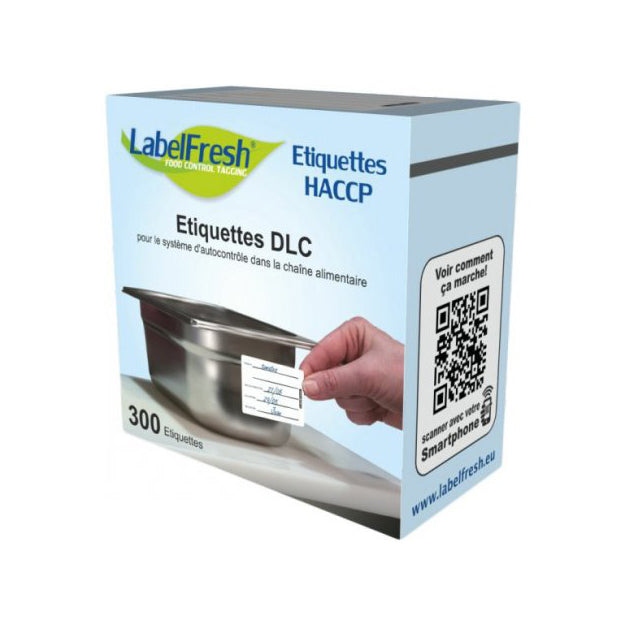Etiquette labelfresh dlc (1 x 300 unités )