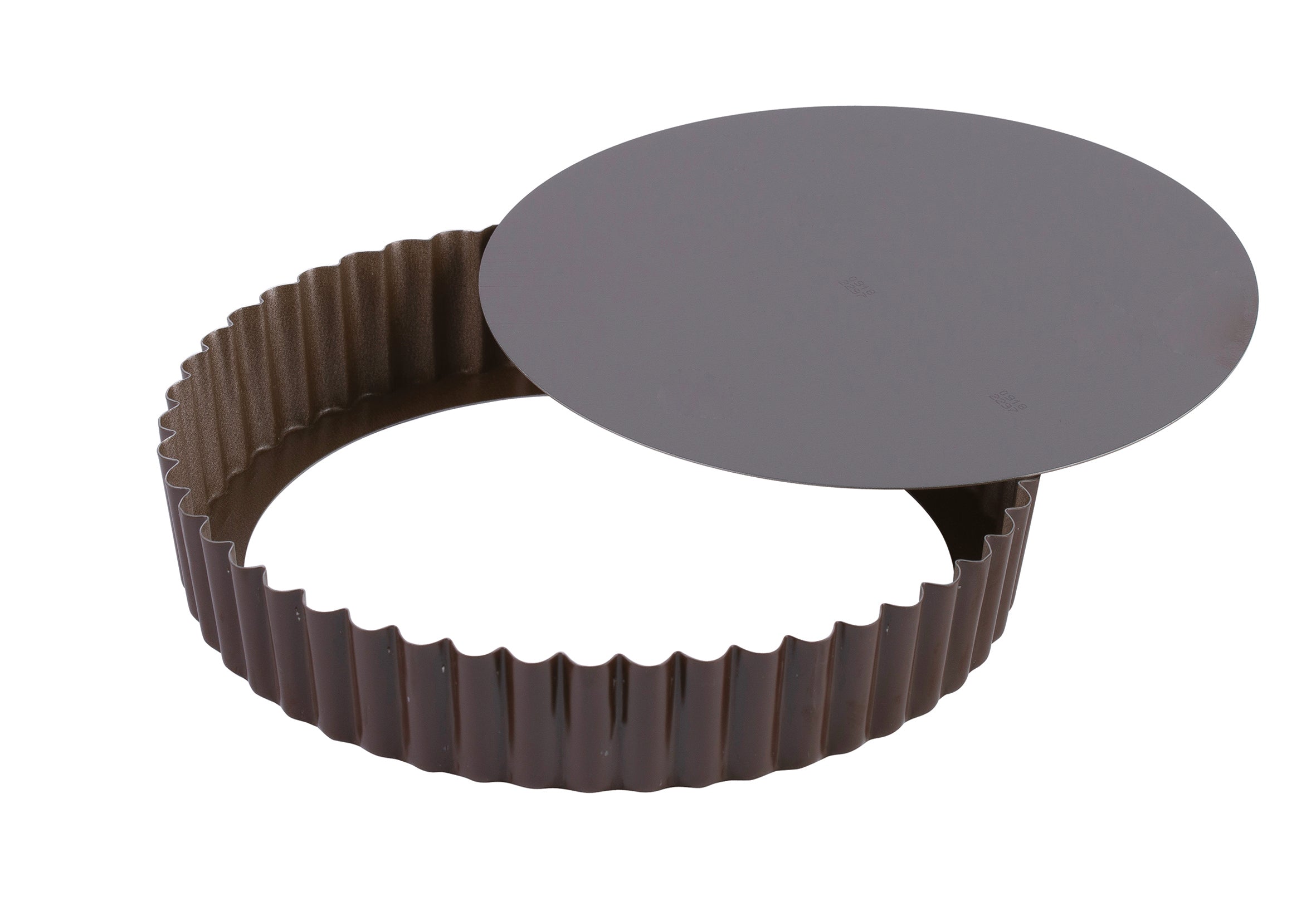fluted round tart tin - non-stick - removable base - 280mm diameter - 911450 - (1 x 1 unit)