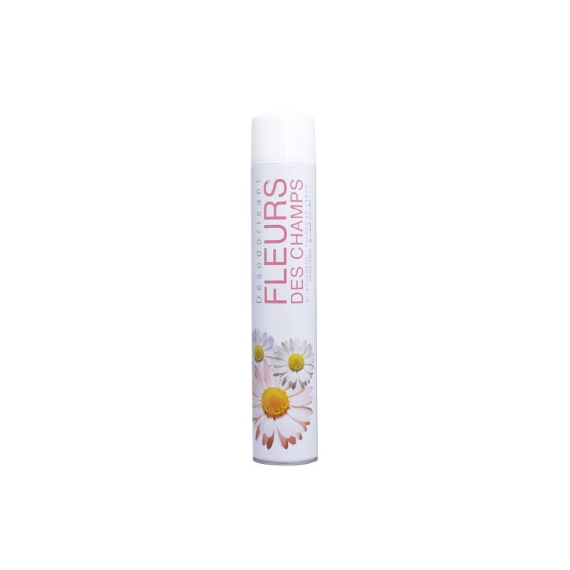 Désodorisant - Aérosol 750 ml - Fleurs des champs ( 907520 ) (12 X 1 unité )