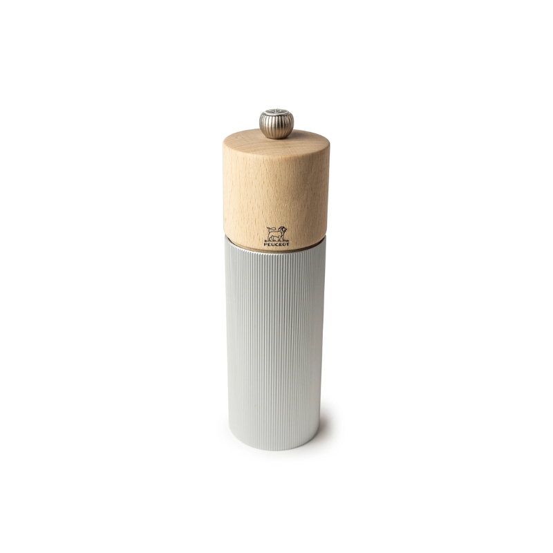 Salt Mill 18 cm - Aluminum - Line ( 900832 ) (1 X 1 unit )