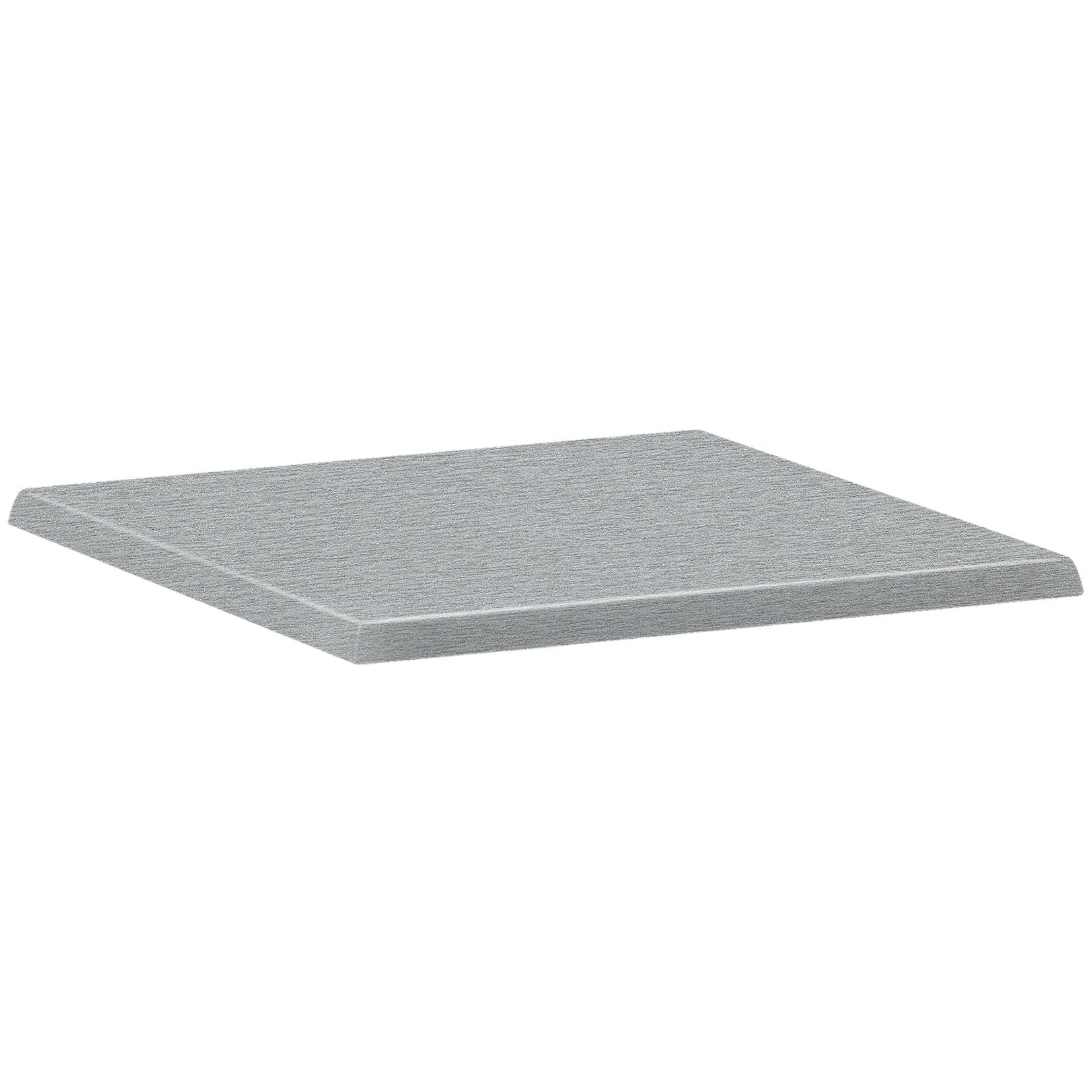 Plateau 110x70 cm - Brushed silver - Compact Line ( 008807 ) (2 X 1 unité )