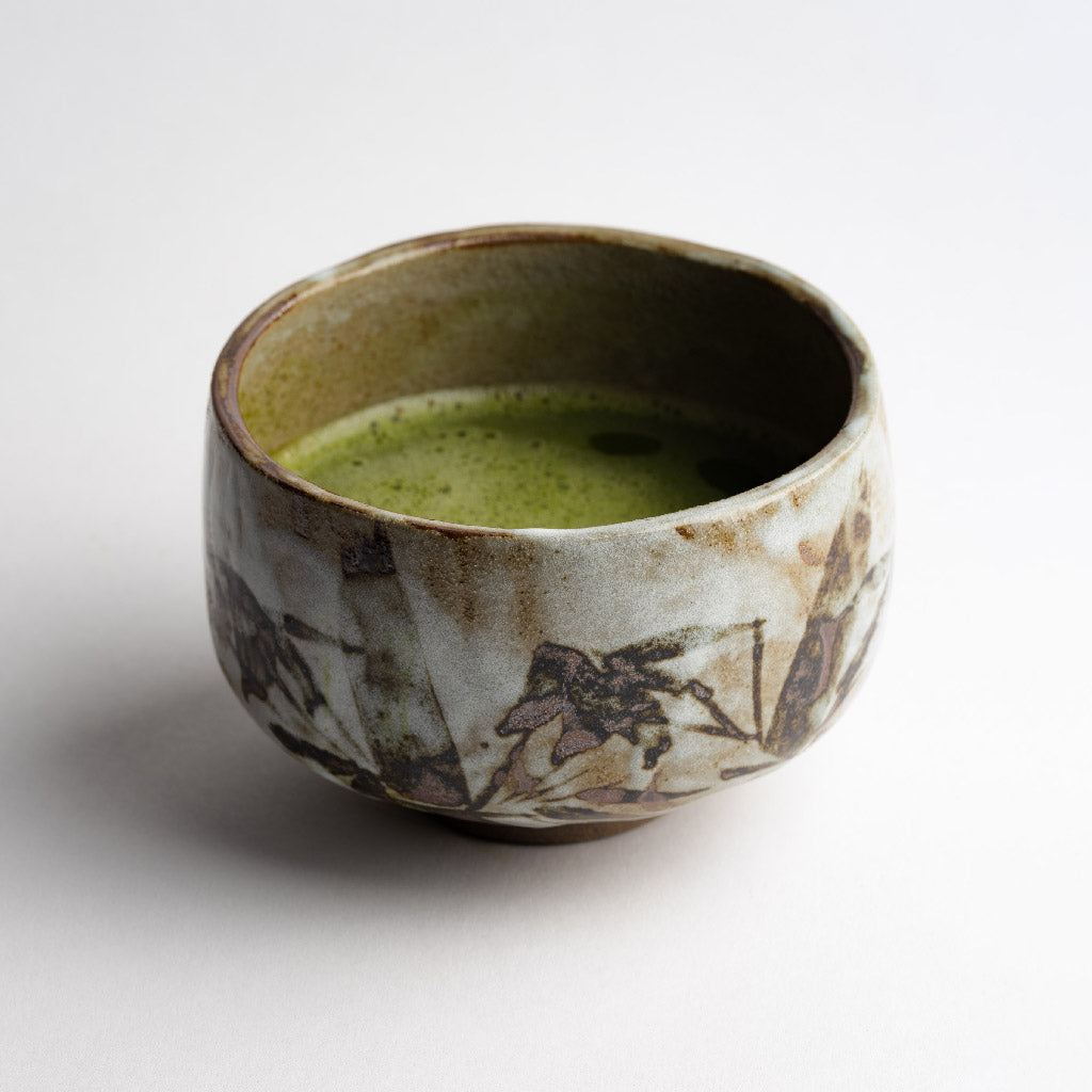 Chikyu stoneware tea bowl