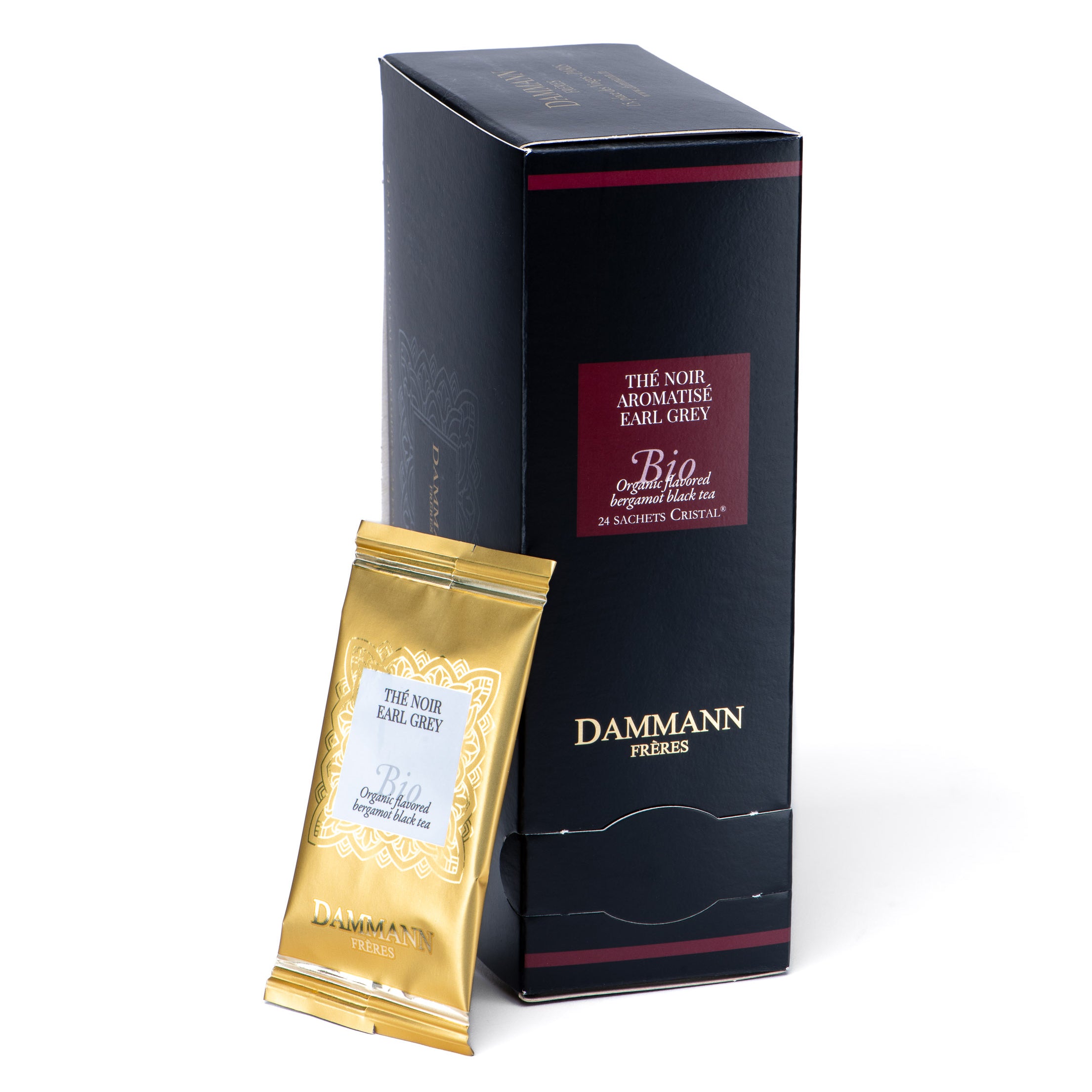 Thé noir Earl Grey - 24 sachets suremballés