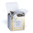 Coffret macaron cassis violette - 25 sachets cristal