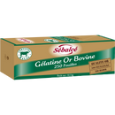 Gélatine bovine Halal Or 200 bloom 250 feuilles - 500g
