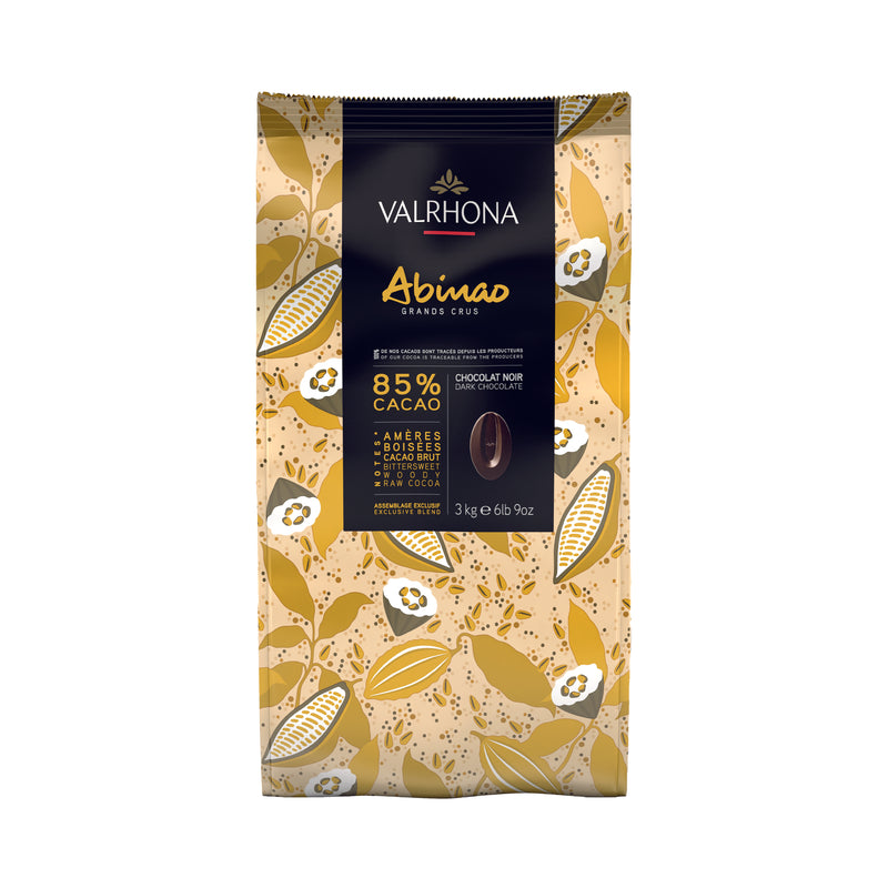 Chocolat noir de couverture Abinao 85% fèves - 3kg