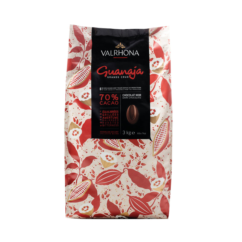 Chocolat de couverture noir Guanaja 70% fèves - 3kg