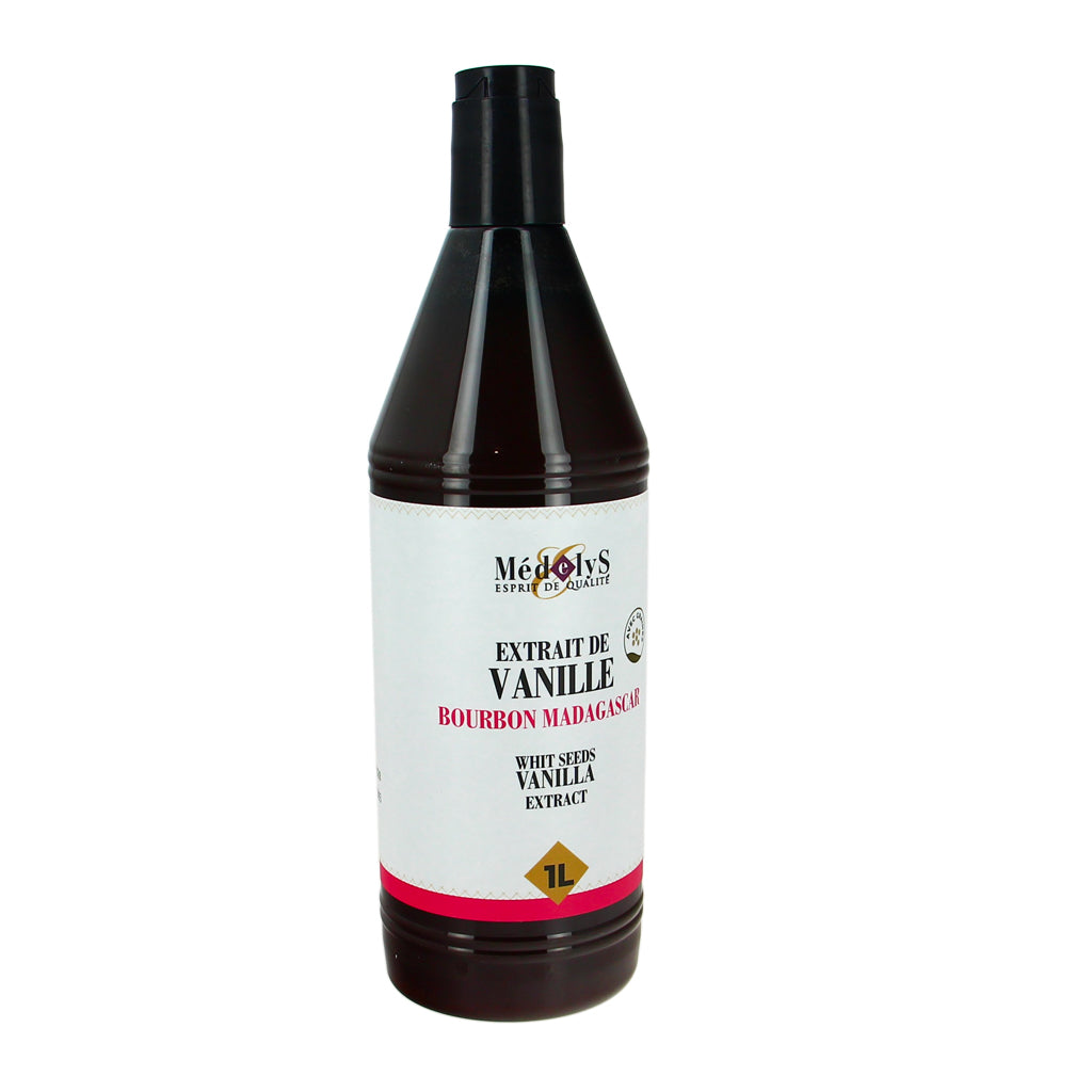 Extrait de vanille Bourbon de Madagascar avec graines - 1l
