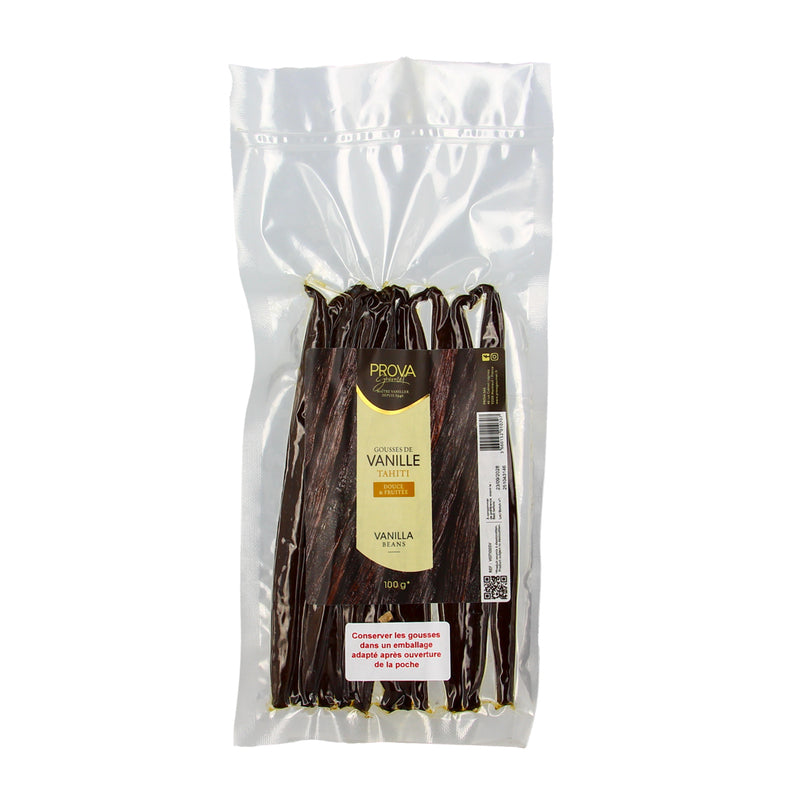 Gousses de vanille de Tahiti - 100g