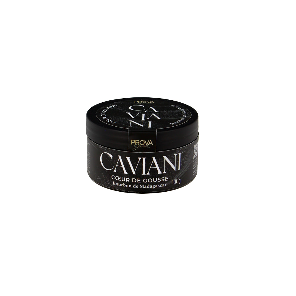 Caviani : Coeur de gousse de vanille Prova Gourmet - 100g