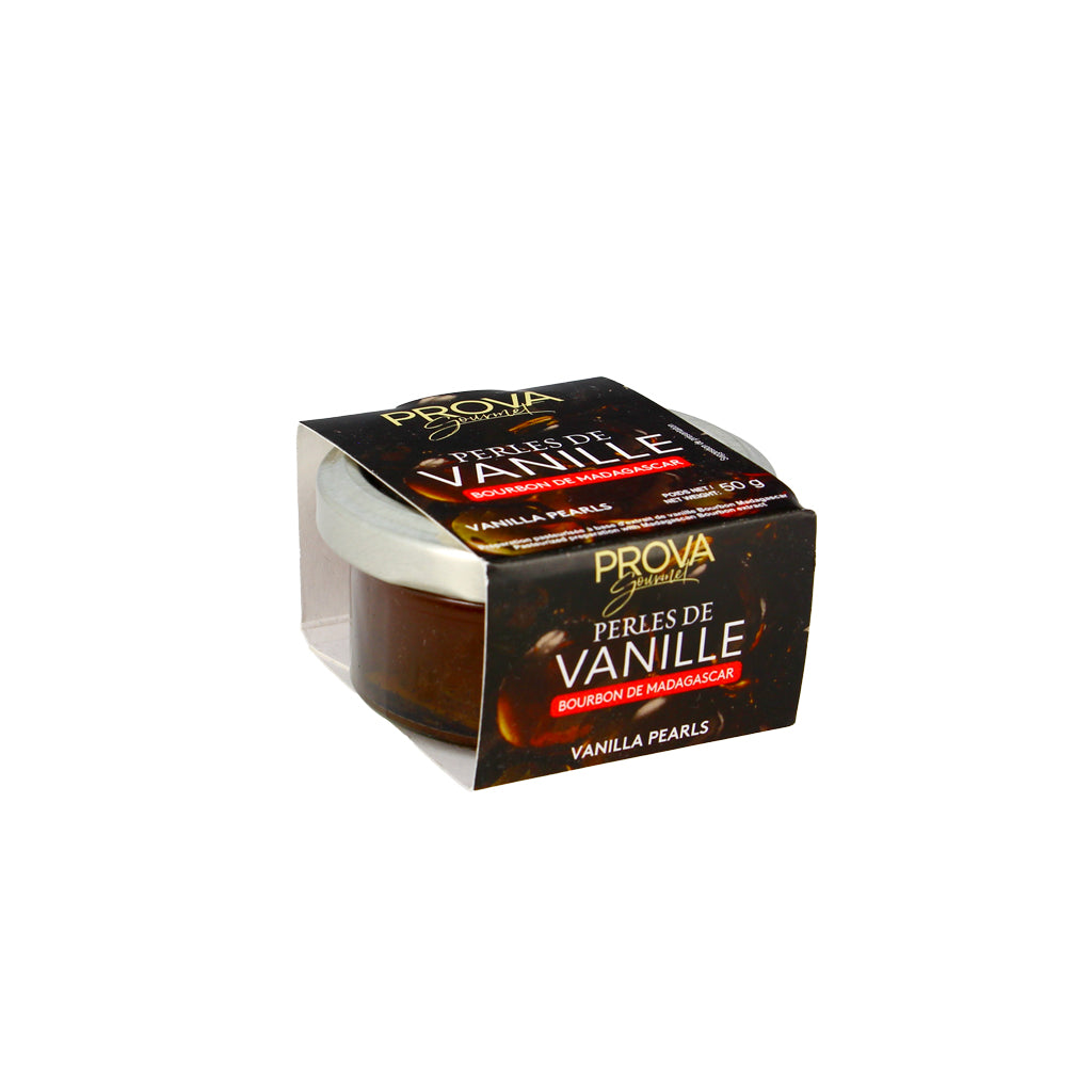 Perle de vanille à l'extrait de vanille Bourbon de Madagascar Prova Gourmet- 50g