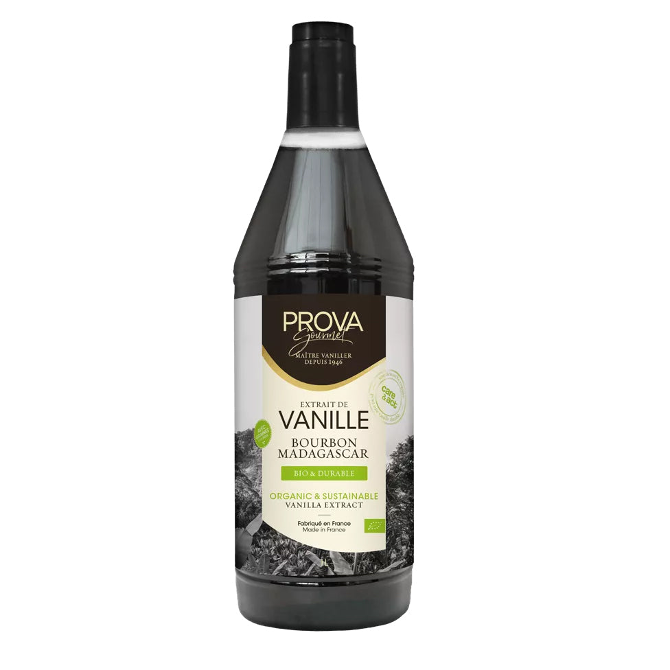 Extrait de vanille Bourbon de Madagascar avec graines - 1l