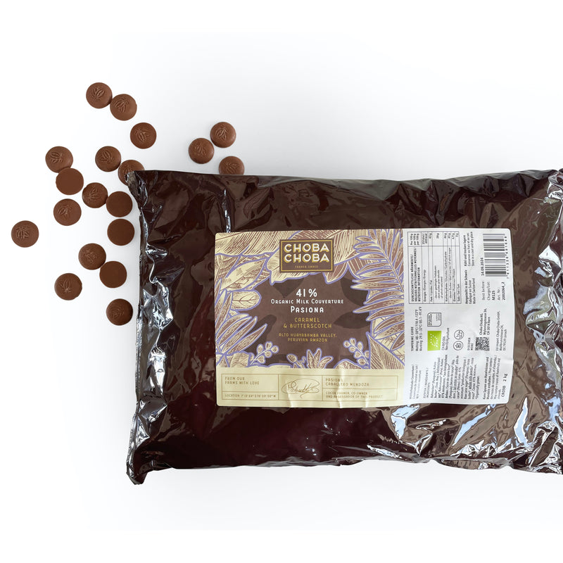 Chocolat de couverture Pasiona lait 41% - 2kg