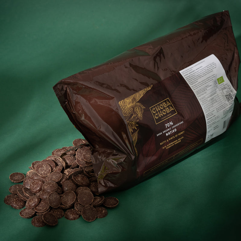 Chocolat de couverture Nativos noir 70% - 2kg