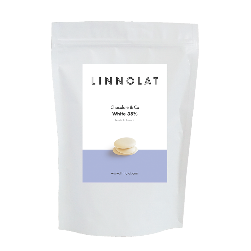 White 38% spécialité à base de beurre de cacao et d'amande - 1kg