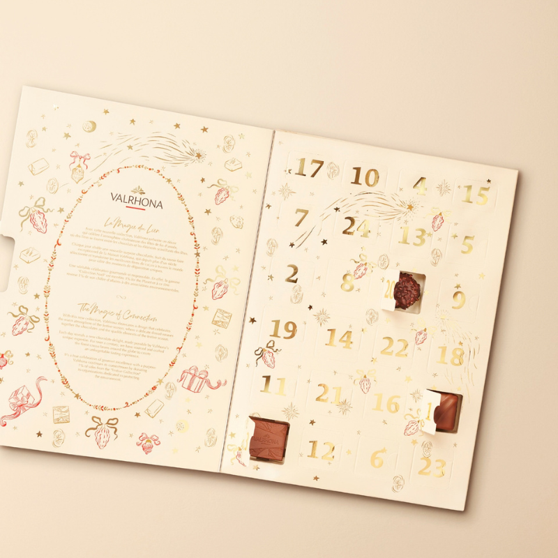 Calendrier de l'Avent 2026 Valrhona - 195g