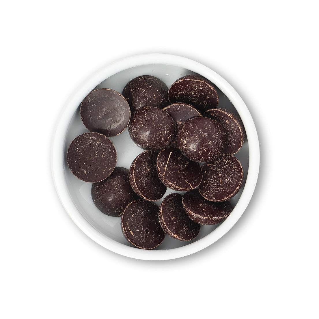 Chocolat de couverture noir amer 70% Equateur en 1/2 boules de 3.5g - 5kg