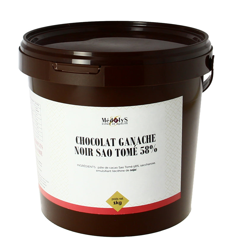 Ganache Sao Tome 58% palets - 1kg
