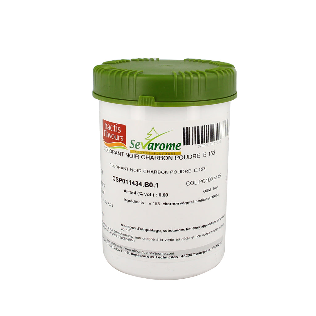 Dye Charcoal Black Powder - 100G