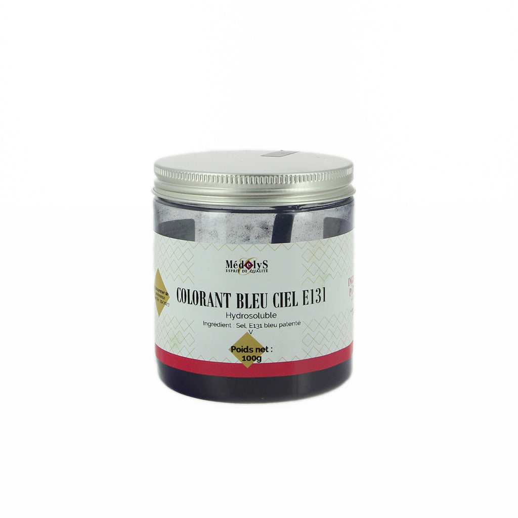Colorant bleu ciel hydrosoluble - 100g