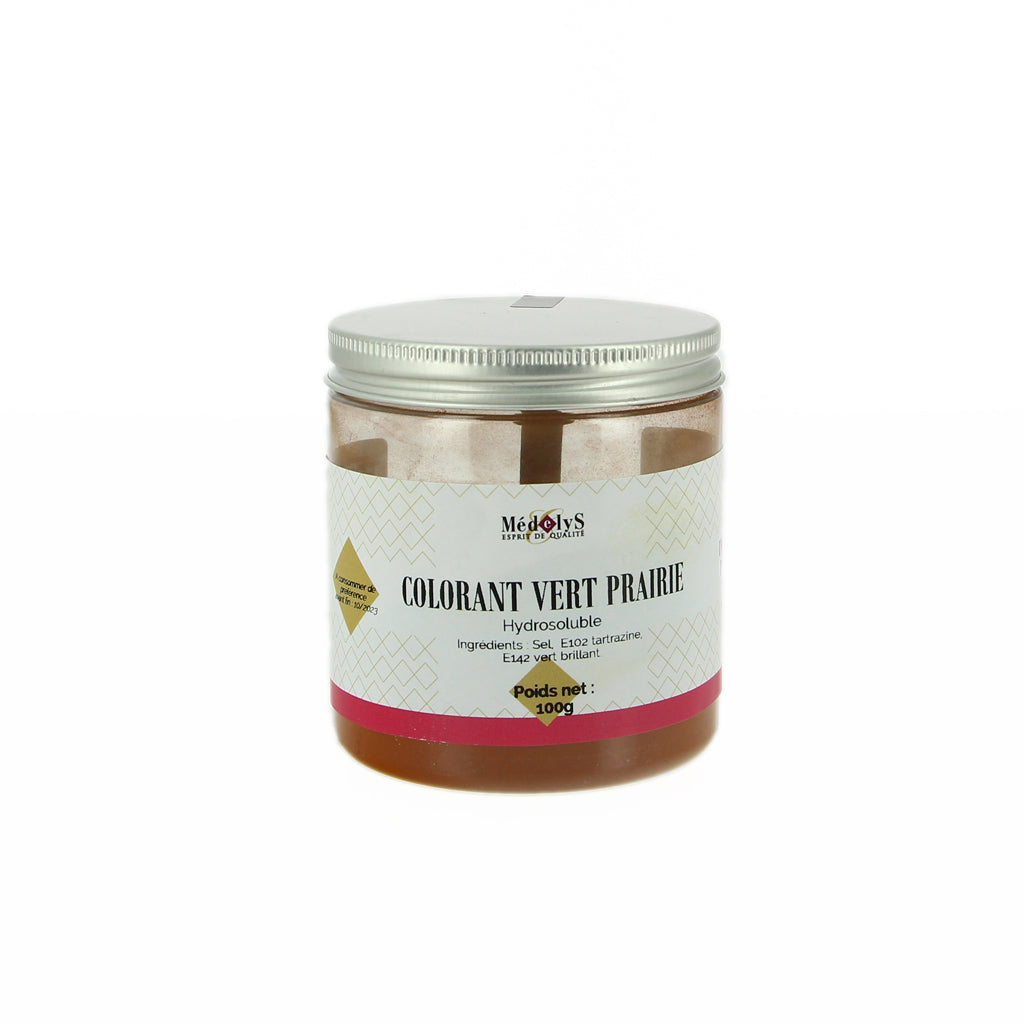 Colorant vert prairie hydrosoluble - 100g