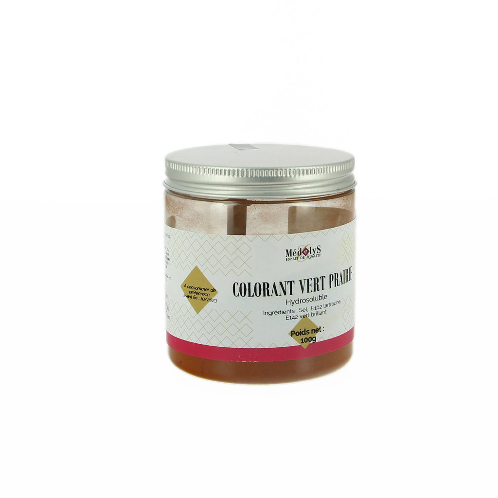 Colorant vert prairie hydrosoluble - 100g