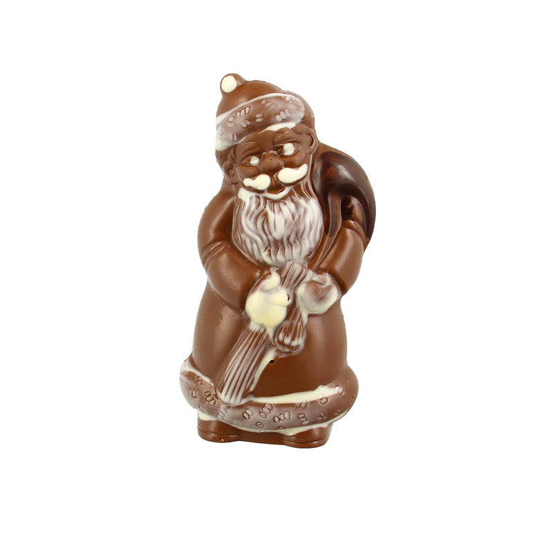 Père Noël en chocolat au lait 19cm - 100g