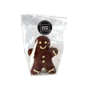 Bonhomme "Gingerbread Man" en chocolat au lait 13cm - 80g