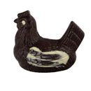 Poule en chocolat noir 12cm - 180g