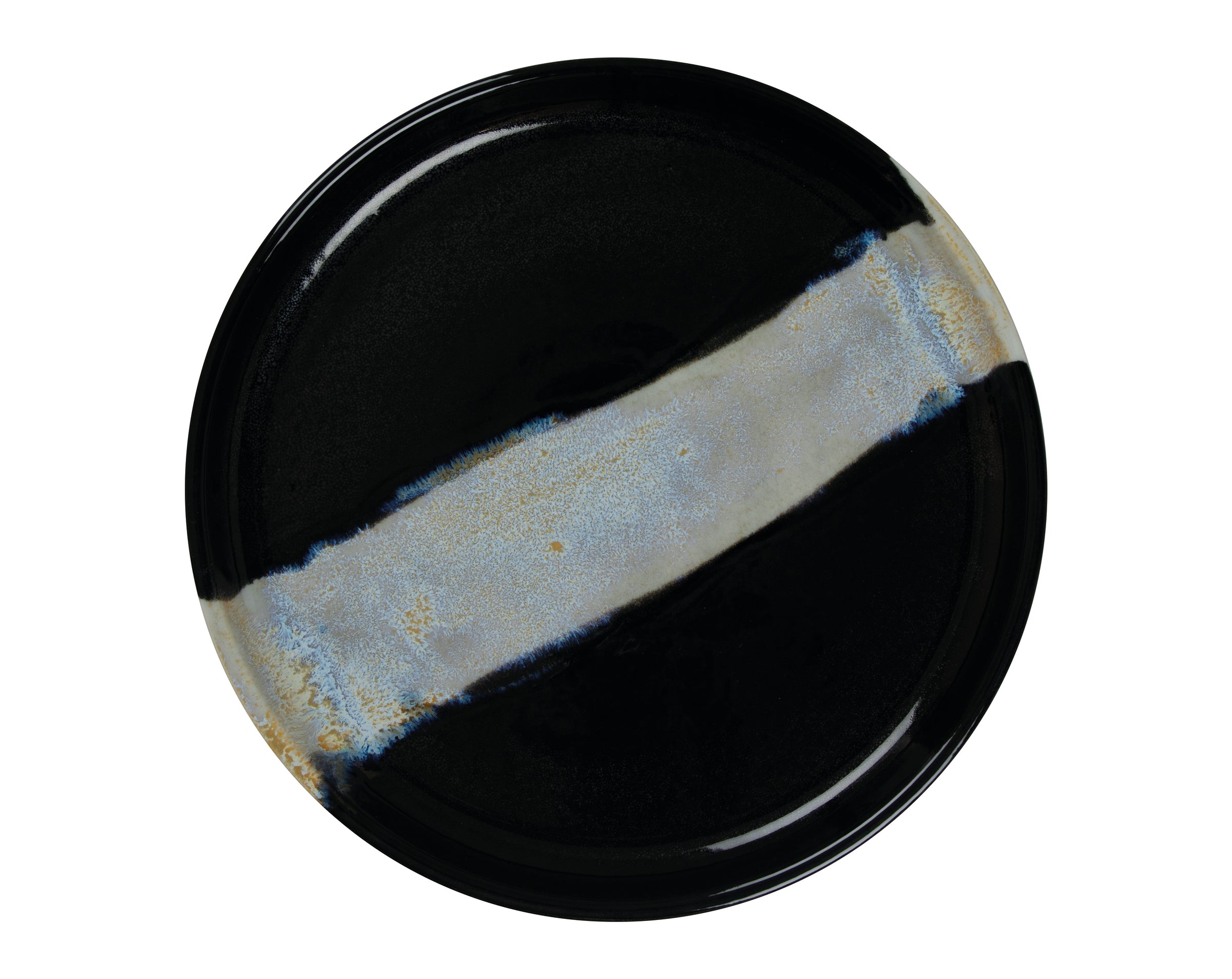 Assiette bord droit - Porcelaine  ø 21 cm - Circé ( 162053 ) (6 X 1 unité )
