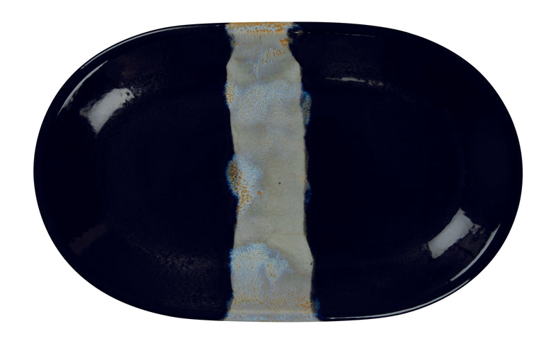 Assiette plate ovale - Porcelaine 32x20 cm - Circé (6 X 1 unité )