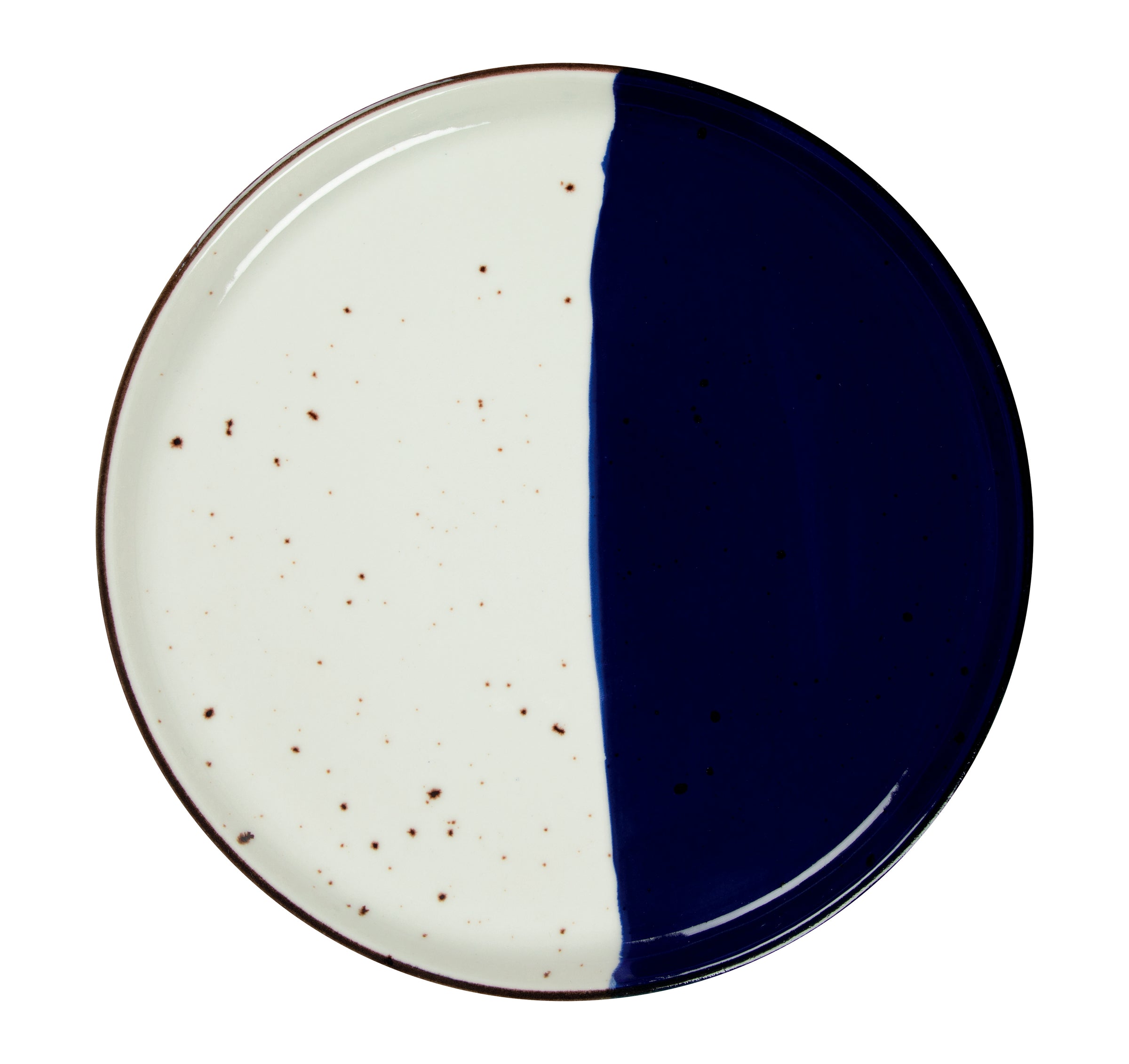 Assiette bord droit - Porcelaine  ø 27 cm - Poséidon ( 162062 ) (6 X 1 unité )