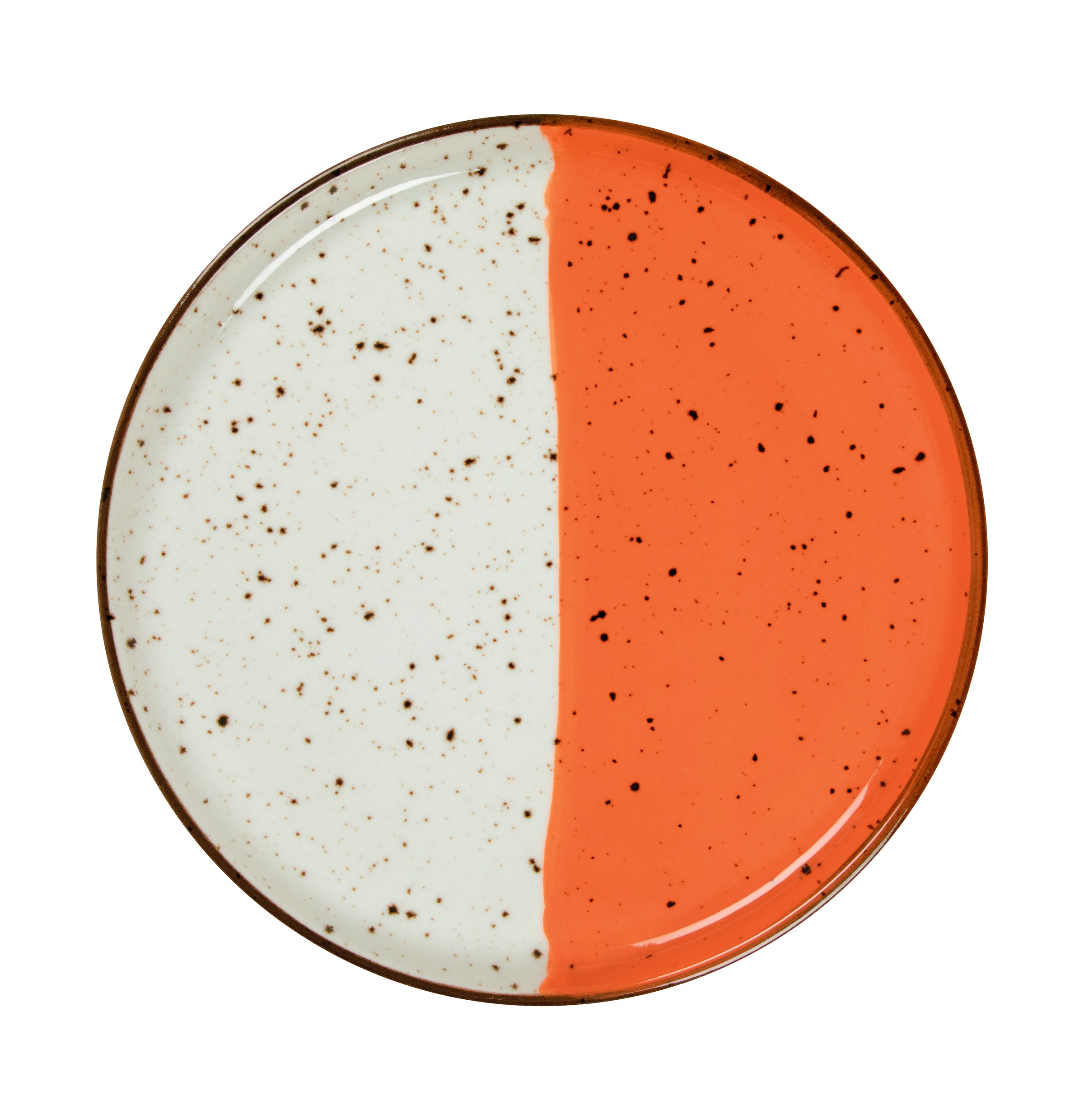 Assiette bord droit - Porcelaine  ø 27 cm - Hélios ( 162072 ) (6 X 1 unité )