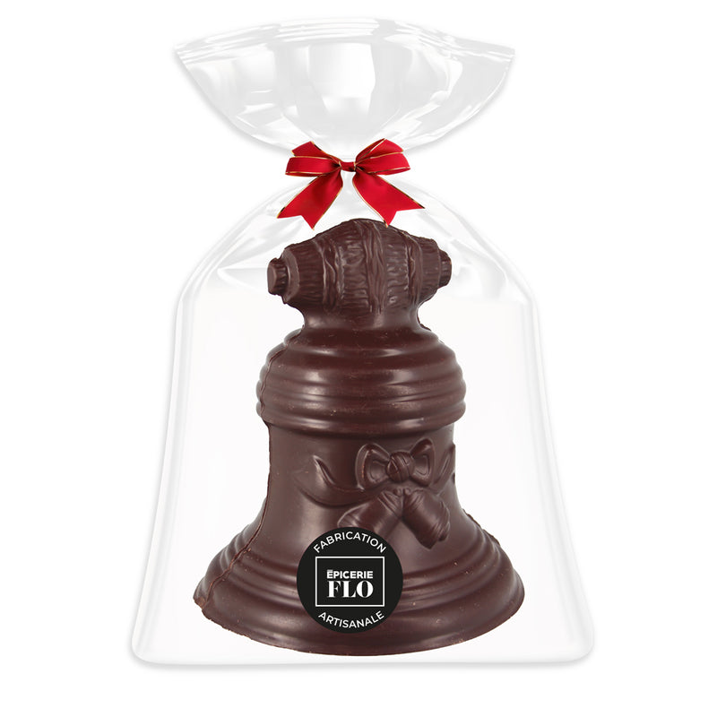 Cloche de Pâques en chocolat noir 11cm - 80g