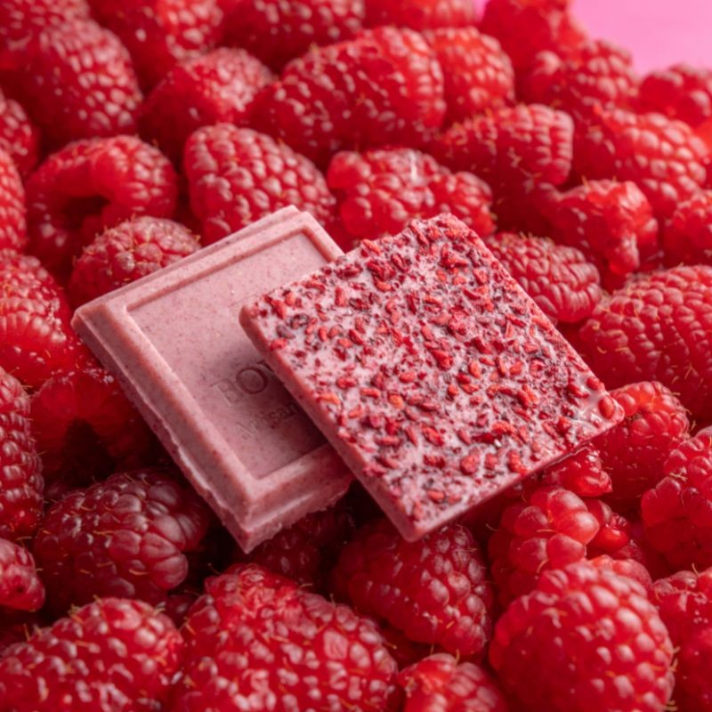 LE CARRE FRAMBOISE D'AMOUR CHOCOLATE BAR 80G