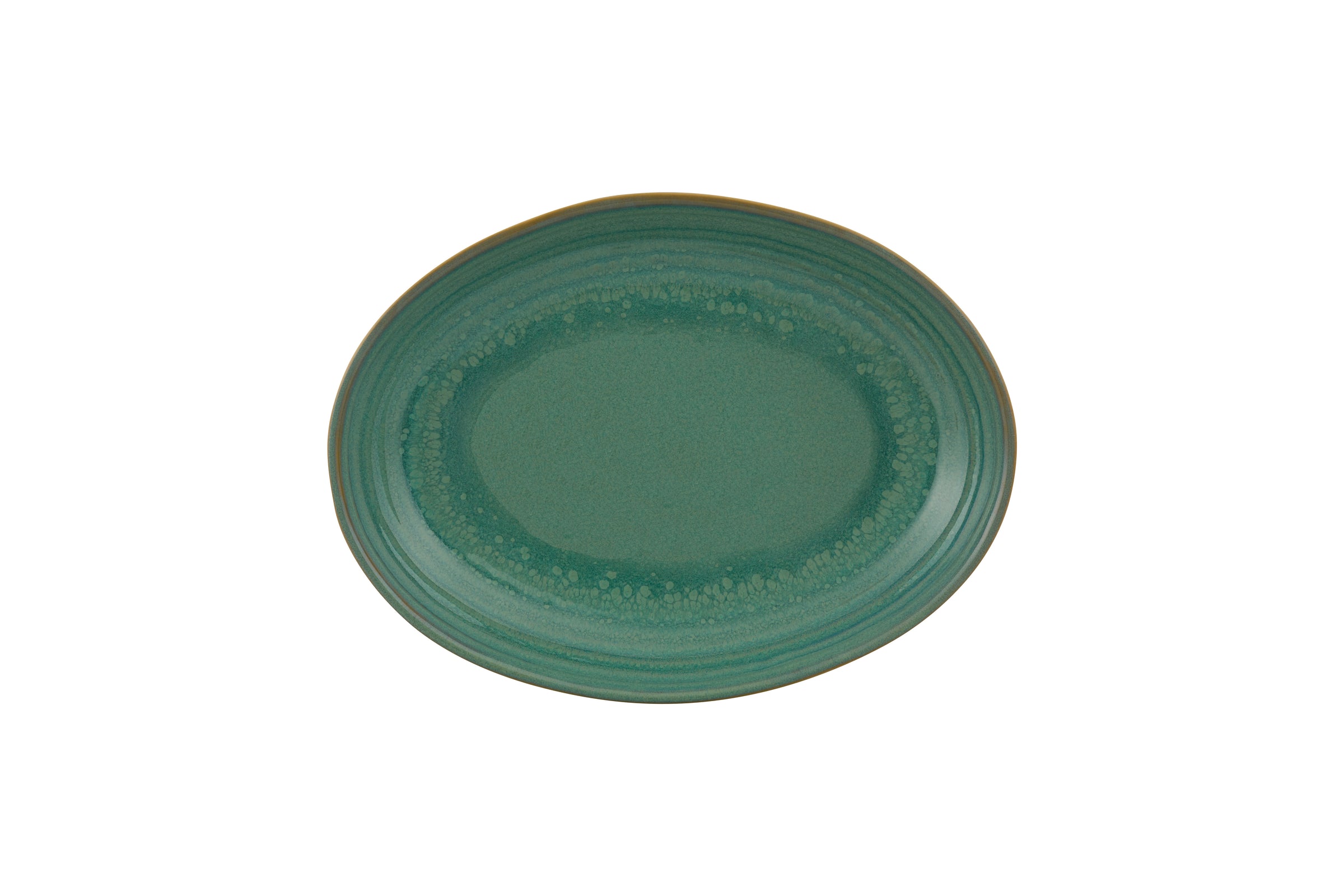 Assiette oblong - Grès Ø 27x20x4,5 cm - Gemstone ( E02976 ) (12 X 1 unité )