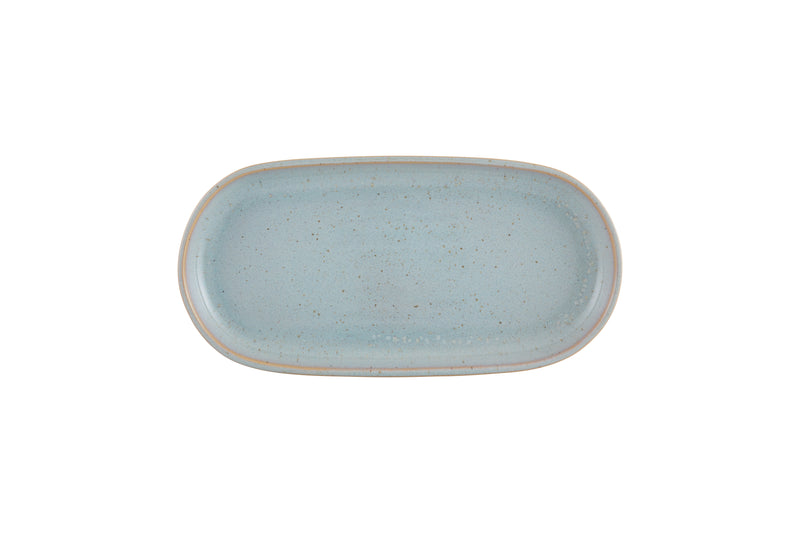Plat oval - Grès Ø 30x15x3 cm - Gemstone (12 X 1 unité )