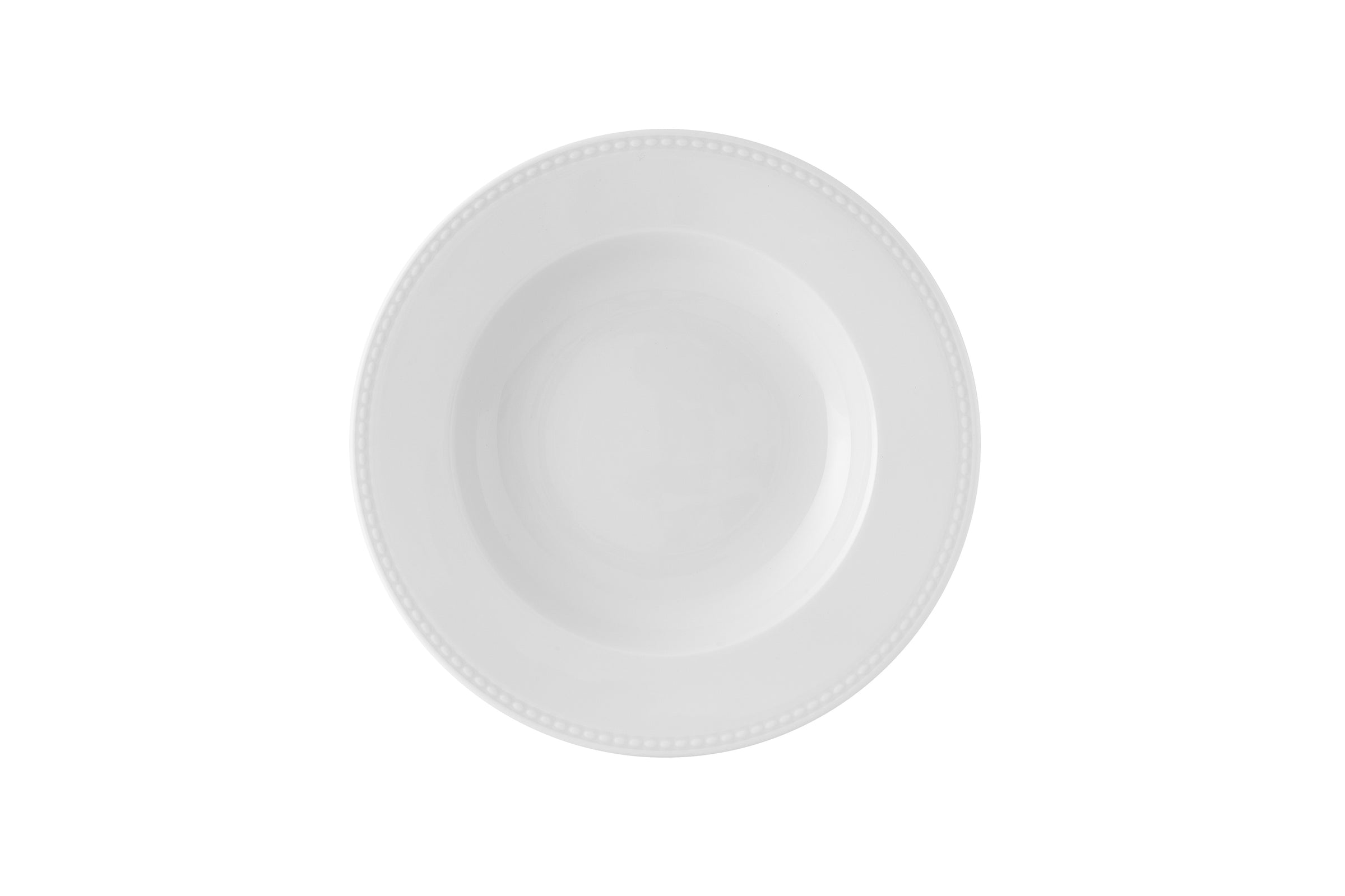 Assiette creuse - Porcelaine ø 24 cm - Perla ( 050153 ) (12 X 1 unité )