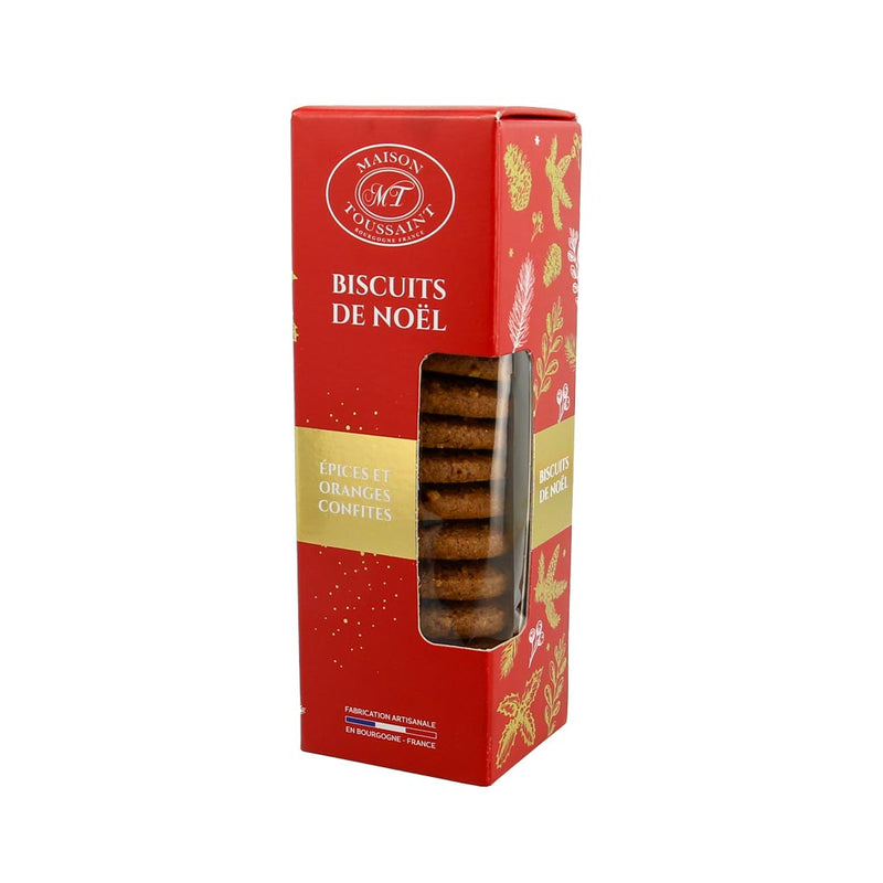 Biscuits de Noël aux épices et oranges confites - 130g