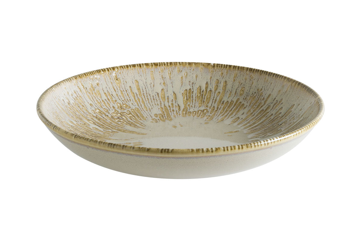 Assiette calotte - Porcelaine  Ø 23cm - Sand - Snell ( 988560 ) (6 X 1 unité )